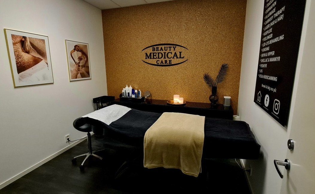 Behandlingsrom hos Beauty Medical Care